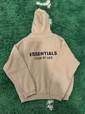 Fear Of God Essentials Hoodie “Desert Sand” Size L