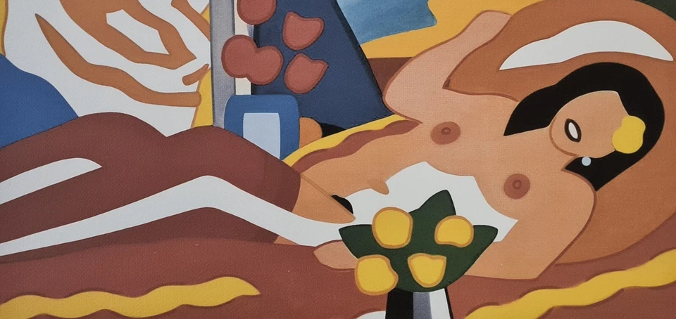 TOM WESSELMANN * Sunset Nude....* 50 x 70 cm * lithograph *limited # xx/450 - Bild 3 von 4