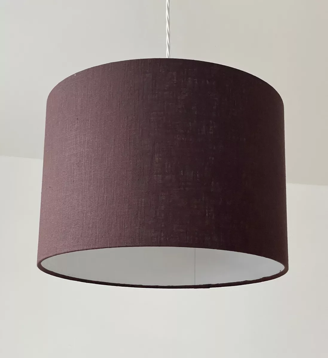 Burgundy ceiling light sale shades