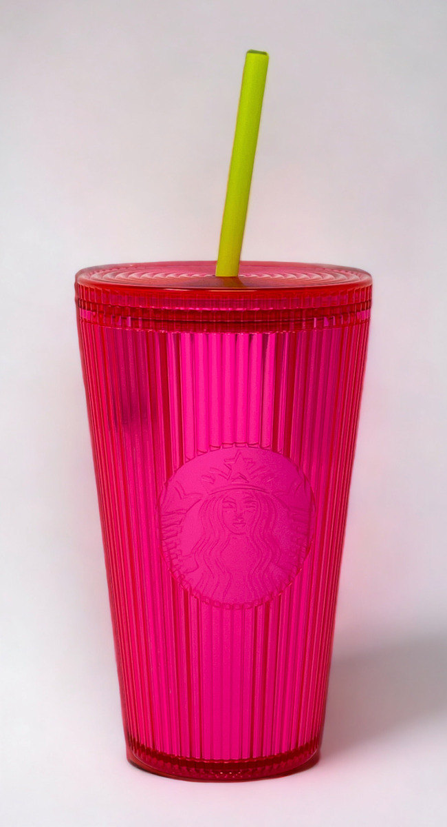 Butterfly Fields Starbucks Reusable Hot Cup – Twisted Magenta