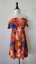 New Dress Size Small XS Tie Dye Smocked Cottage Boho Summer Vacation