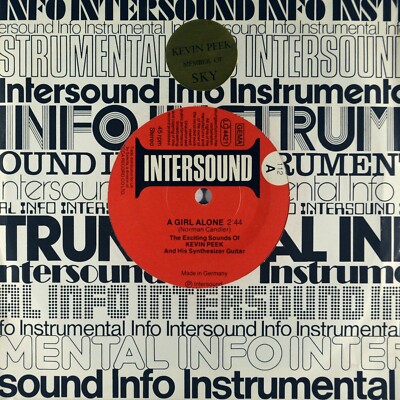 7'' KEVIN PEEK ex SKY A Girl Alone/High Sierra INTERSOUND Jazz Funk 1978 like NEW