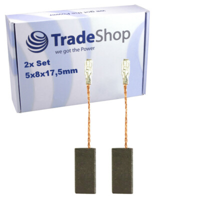 Kohlebürsten für BOSCH GWS 10-125, GWS 10-150 C, GWS 11-125 CIE 5x8 1607014176