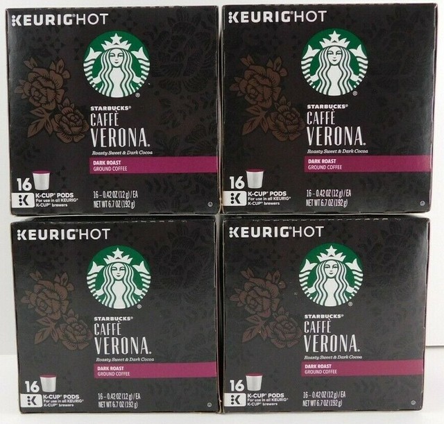 starbucks caffe verona pods