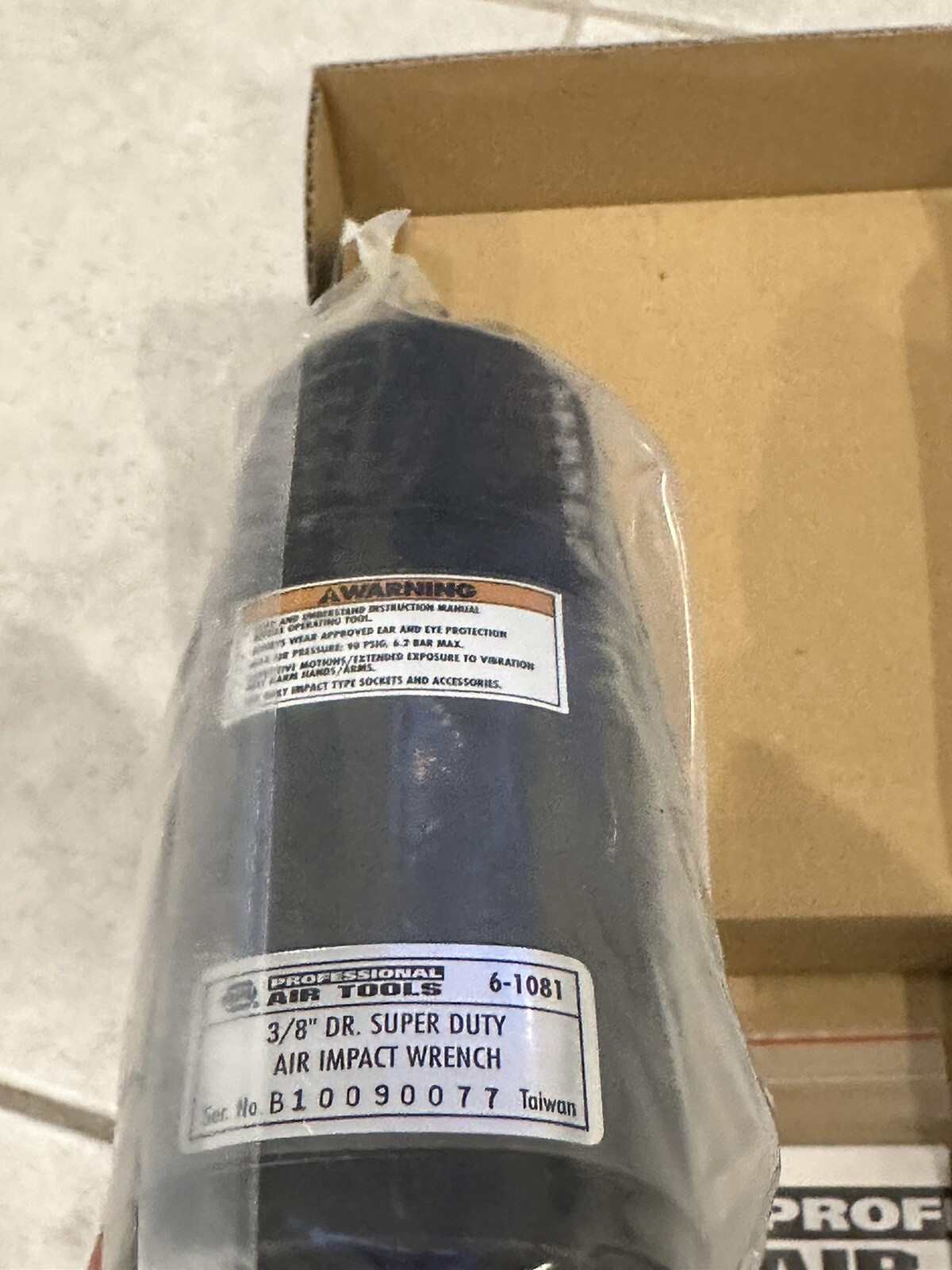 Napa Professional Air Tools 3/8" Drive Super Duty Impact Wrench 61081 Pro for sale online eBay