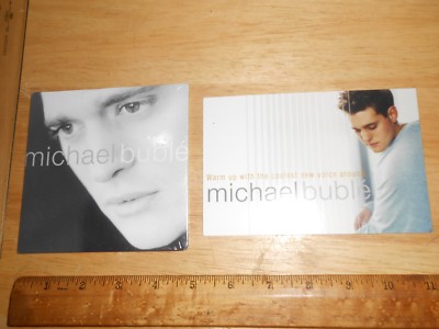 Michael Buble The Album 4 Song PROMOTIONAL CD Sampler PLUS Postcard wAD, 2003