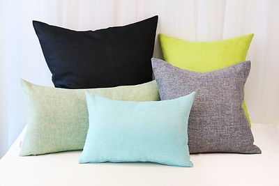 Aiking Home Woven Fine Faux Linen Throw Pillow Cover--Multi Size & color