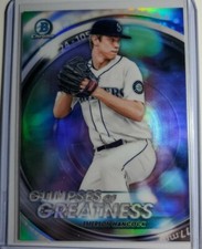2020 Bowman Draft Emerson Hancock Glimpses Of Greatness Refractor Parallel /250