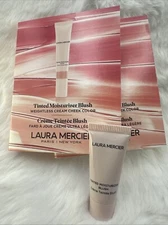 2 Pc - LAURA MERCIER TINTED MOISTURIZER BLUSH In PROVENCE 3ml Each Mini Size NEW