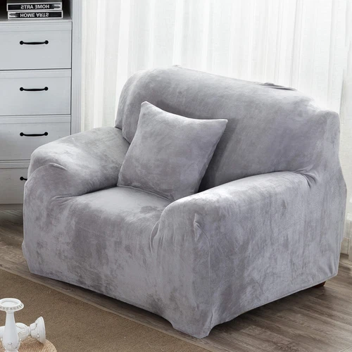 Thick Plush Stretch Sofa Covers for 1/2/3/4 Seater Couch Covers Sofa Slipcovers - Bild 5 von 81