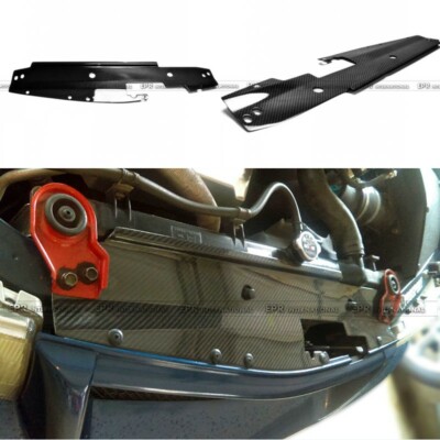 For Mitsubishi Evolution EVO 5 6 Carbon Inner Cooling Slam Panel Radiator Cover