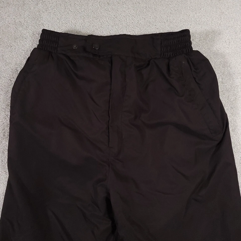 Pantalones de golf Callaway viento y lluvia para hombre medianos negros cremallera tobillo cintura elástica de colección Foto 3 de 4
