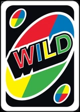 ATA-BOY MATTELL WILD CARD UNO MAGNET 2.5” X 3.5” NEW
