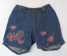 Build A Bear Denim Blue Jeans Hearts Hugs