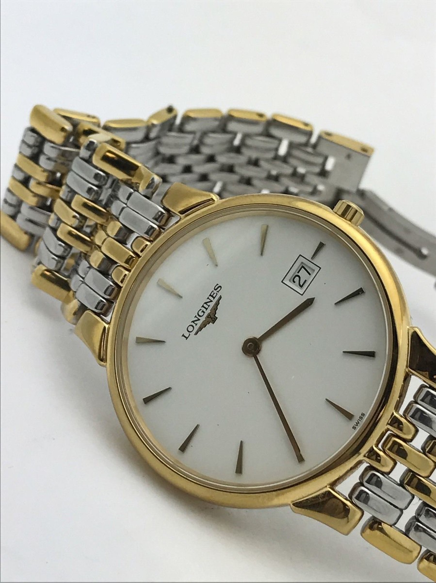 Longines Two-Tone White Dial Les Grandes Classiques Watch L5
