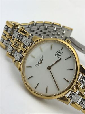 Longines Two-Tone White Dial Les Grandes Classiques Watch L5.632.2
