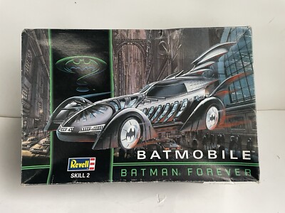 Revell Batmobile Batman Forever 1/25 Model Kit Open Box (S4)