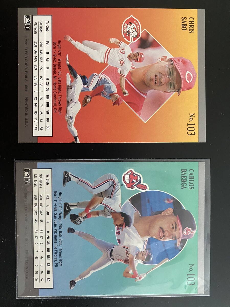 1991 FLEER ULTRA Baseball Cards. # 1-250. You Pick to