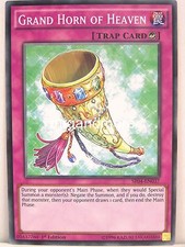 Yu-Gi-Oh 1x #037 Grand Horn of Heaven - SR04 - Dinosmasher's Fury Structure Deck