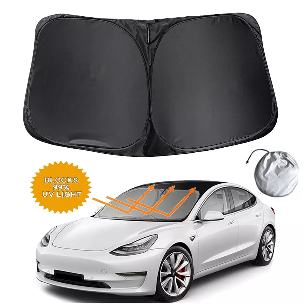 Car Windshield Sun Shade Window Cover For Tesla Model 3 Y X S Sun