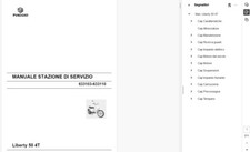 Manuale officina ITALIANO Piaggio Liberty 50 4t 2007