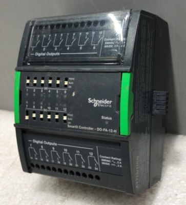  SCHNEIDER ELECTRIC SMARTX DO-FA-12-H CONTROLLER SXWDOA12H10001 W/SXWTBIOW110001