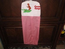 CURIOUS GEORGE DIAPER STACKER RED AND WHITE