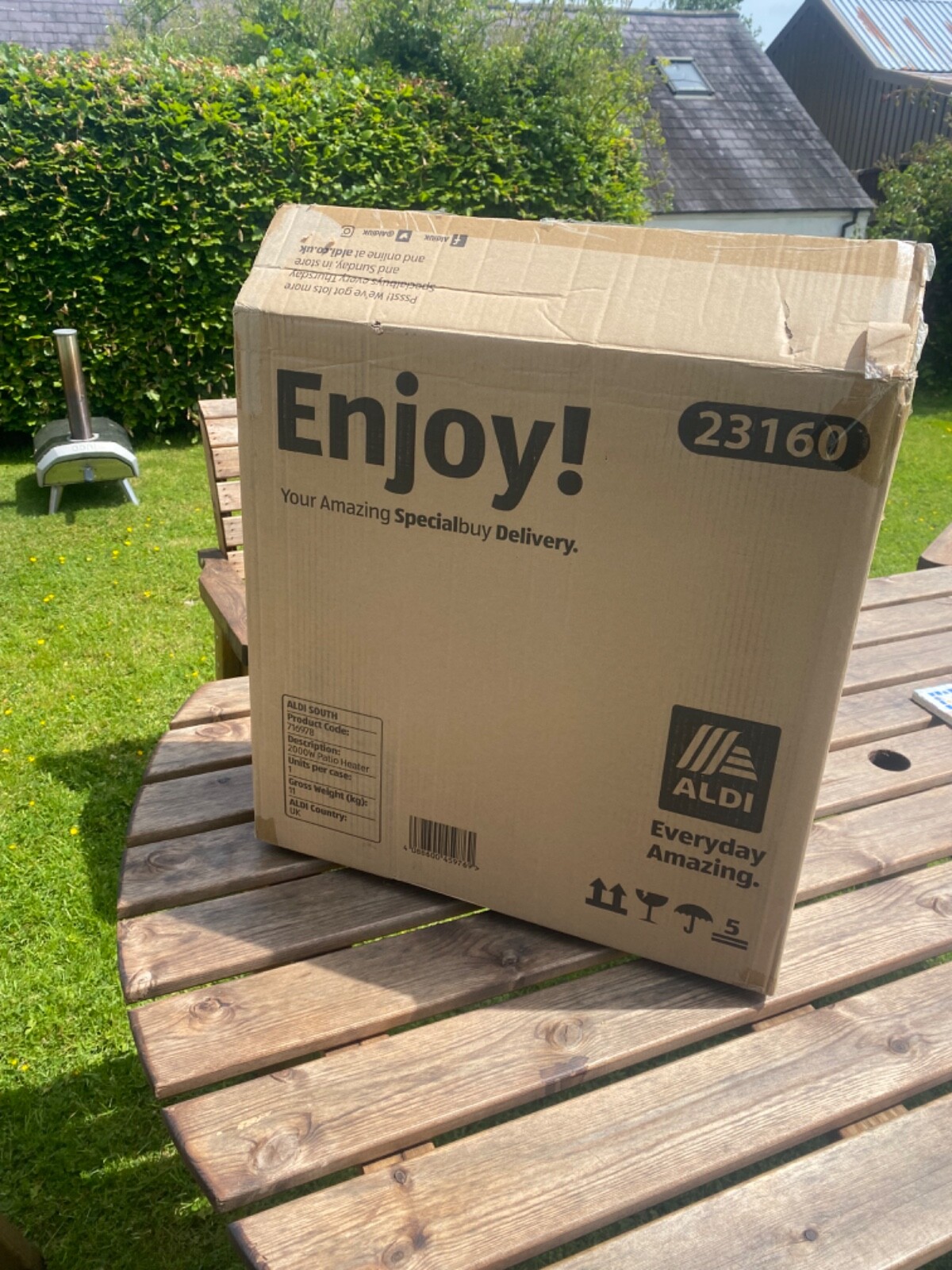 ALDI Gardenline 2000W Patio Heater BRAND NEW | eBay