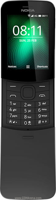 Nokia 8110 4G Unlocked 4GB Dual Sim KaiOS 2.5.1 Slide Banana
