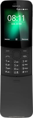 Nokia 8110 4G Dual Sim 4GB KaiOS 2.5.1 Slide Banana Cellphone Yellow Unlocked