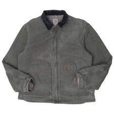Mens Carhartt J164 LOV Sherpa Fleece Lined Workwear Jacket