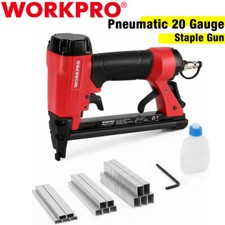 Workpro Pneumatic 20 Gauge Staple Gun T50 Upholstery Stapler With1260pc Staples