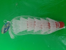 PLASTIC SHUTTLECOCKS 6 PACK OF BADMINTON BIRDIES