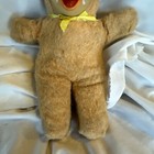 Vintage Rubber Face Plush Animal Doll Kitschy Fur Body — photo 3