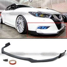 For 16-18 Nissan Maxima Sedan 4-Door Front Bumper Lip Splitter Unpainted
