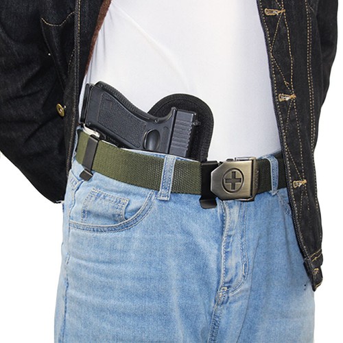 Tactical IWB Pancake Concealed Carry Gun Holster Right Hand Neoprene Gun Holster - Picture 5 of 13