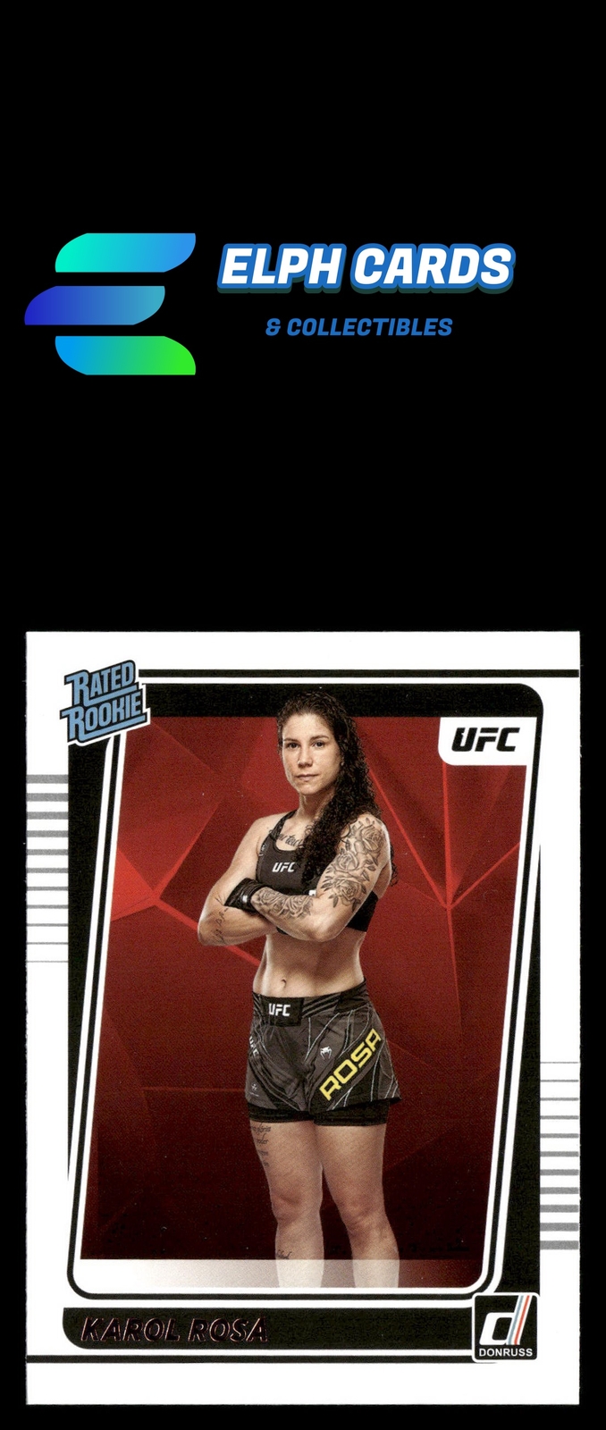 2022 Donruss UFC #217 Karol Rosa