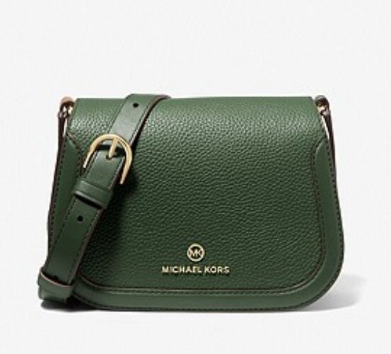 Amazon Michael Kors Bedford Small Pebbled Leather Crossbody Bag