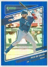 2021 Donruss Variations Holo Blue #189 Joey Gallo