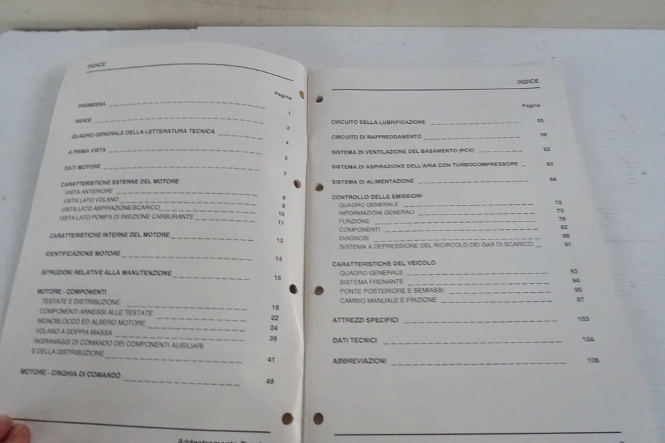 catalogo assistenza tecnica Ford Scorpio 1994 motore - Immagine 4 di 4