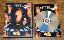 The Fifth Element DVD, 1997 Bruce Willis, Milla Jovovich, Gary Oldman,...