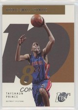 2002-03 Topps Ten Leader Board Tayshaun Prince #138 0q3