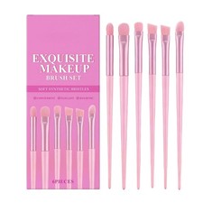 Eye Makeup Brushes 6 Pieces Detailing Soft Bristles Face Makeup