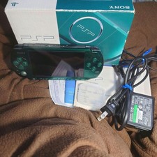Sony PlayStation Portable PSP-3000 SG Spirited Green console Tested Japan Rare
