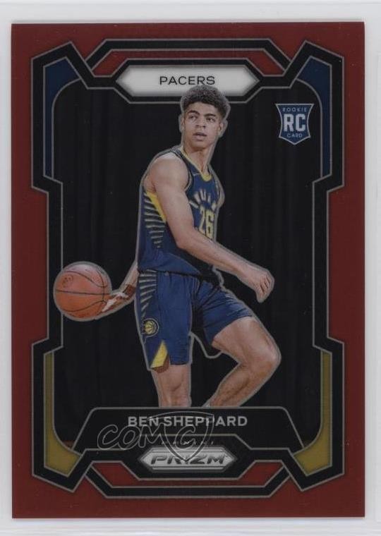 2023-24 Panini Prizm Red Prizm /299 Ben Sheppard #172 14cm