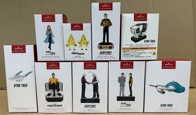Hallmark Keepsake Star Trek Christmas Ornaments Multi-Listing New In Box