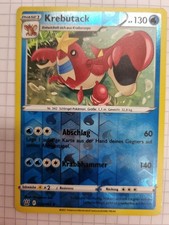 Pokémonkarte Krebutack 039/163 Kampfstile Reverse Holo