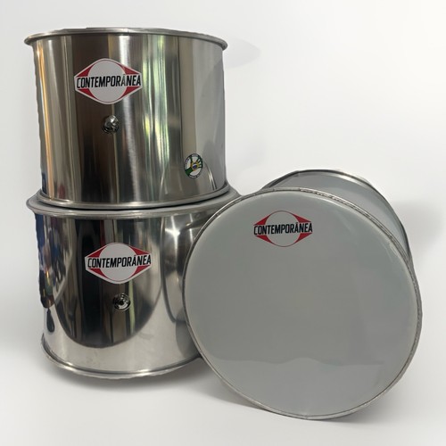 Contemporanea 18"/20"/22" Surdo Bahia  Aluminum Drum Set, Shell and Skins only