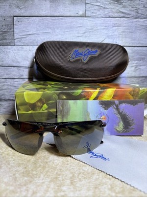 Maui Jim Banyans 412 Tortoise Sunglasses 58/16 /145 - Gloss Brown MJ0412S