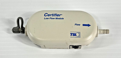 TSI Certifier Low Flow Module Airflow Analyzer Model 4074